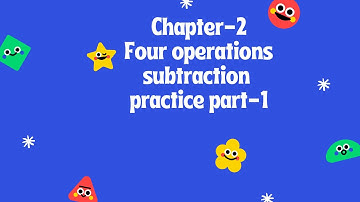 ICSE BOARD CLASS-5 chapter 2 Four Operations Subtraction practice-1