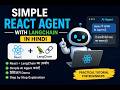 simple react agent with langchain in hindi