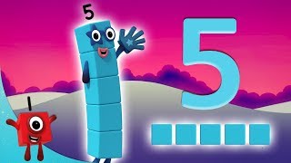 Numberblocks - The Number 5 | Learn to Count | Learning Blocks