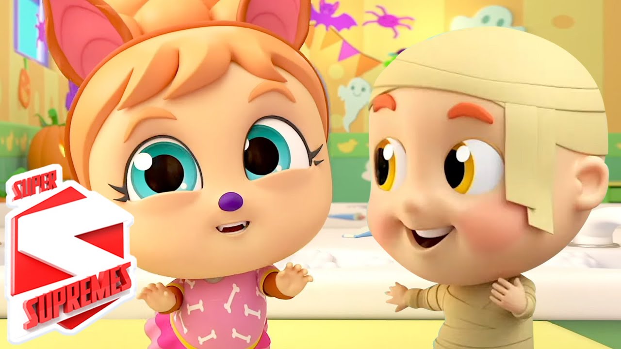 Peek A Boo Lagu ! Ia adalah Halloween 🎃 | Lagu Seram untuk Kanak-kanak