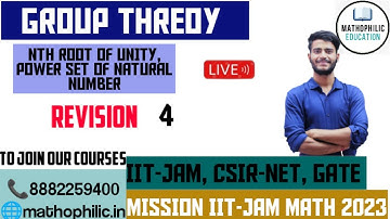 GROUP THEORY || REVISION CLASS - 4 || CSIR NET || IIT JAM || TIFR || NBHM || DU || BHU || SAU ||
