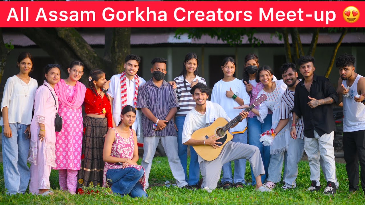 All Assam Gorkhali Creators Meet- Up in Sadiya 😍 !! @2ru_lop 