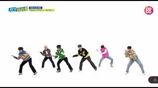 Treasure covering Blackpink Lisa Money on Weekly Idol