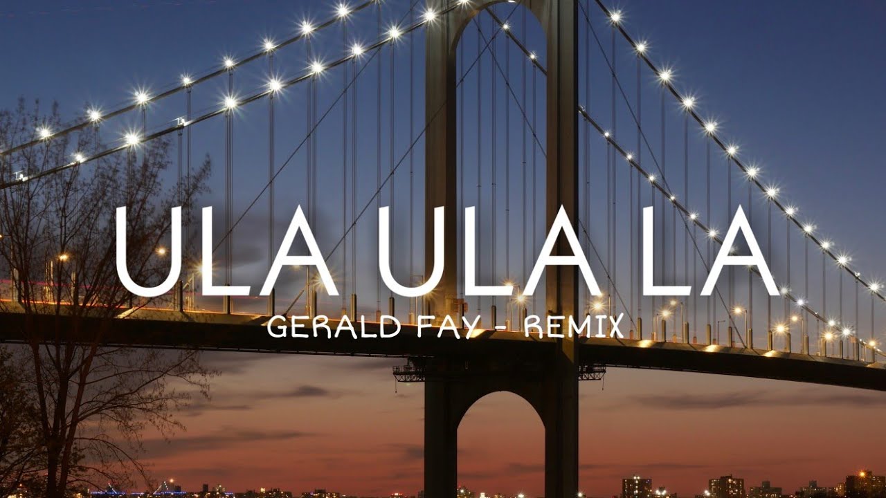 DJ ULA ULA LA   GERALD FAY REMIX DISCOTANAH 2021 NEW 