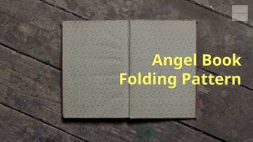 Angel Book Folding Pattern