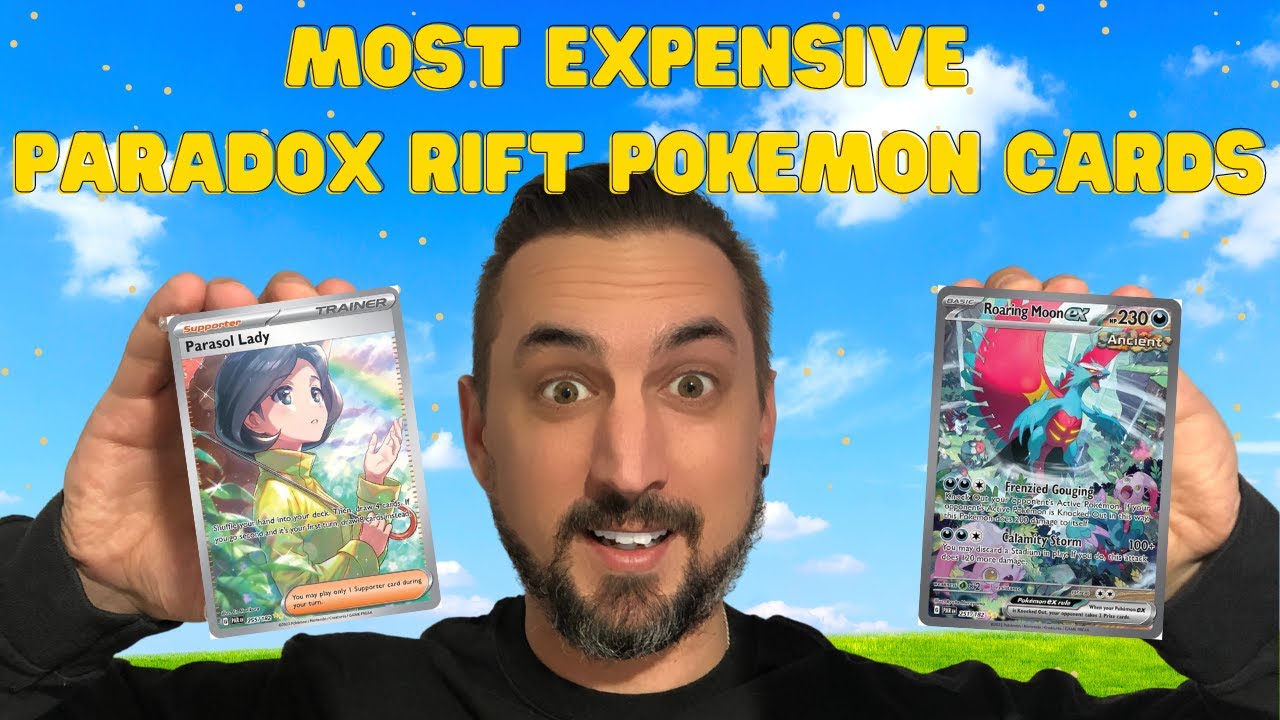 The Most Expensive Paradox Rift Pokemon Cards YouTube