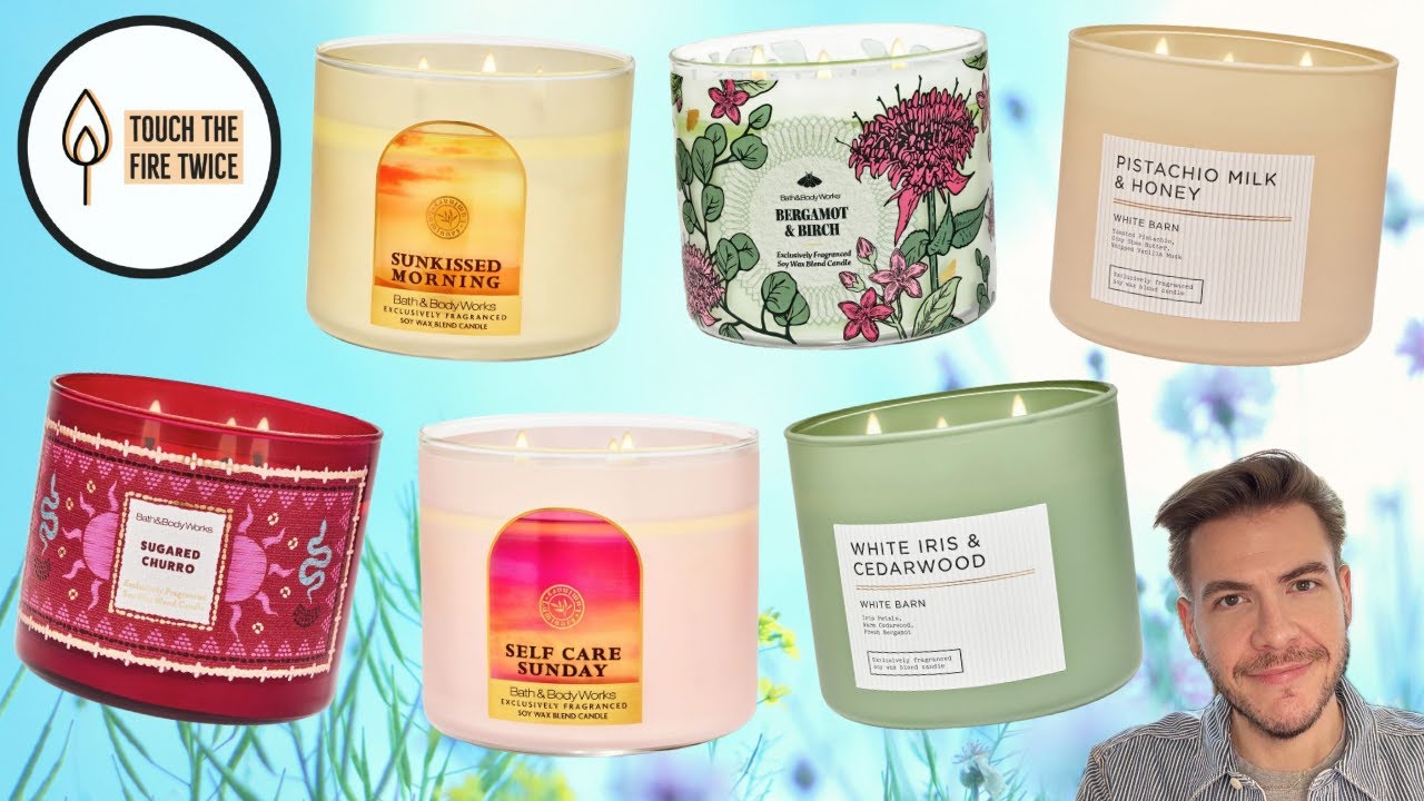 Spring Candle Haul &  Review - 2025 | Bath & Body Works | TouchTheFireTwice