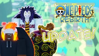 One Piece Online Rebirth UPDATE SHOWCASE [GAS, BOMB AND LUNARIAN AND MORE]