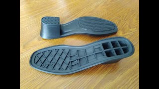 Outsole Sepatu Pantofel Wanita Formal Alas Bawah Sole Sepatu Cewek Hitam Hak 5 cm Sol Daun size 37 sd 44