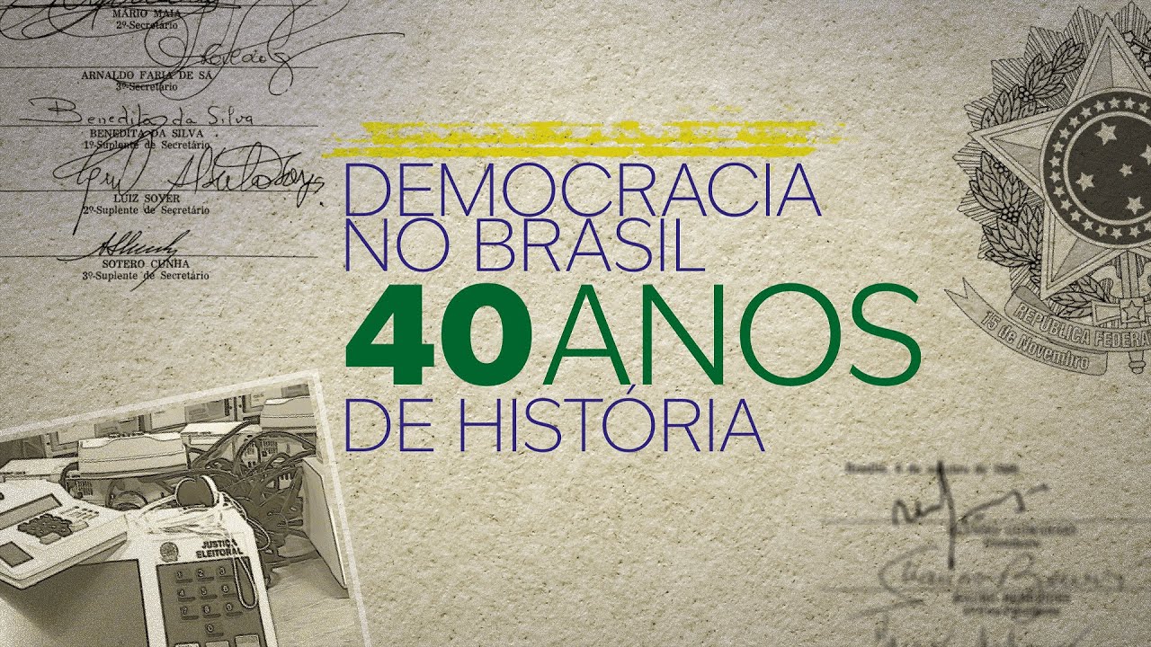 Documentário | DEMOCRACIA NO BRASIL - 40 ANOS DE HISTÓRIA - 14/03/2025