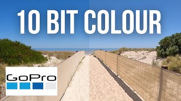 GOPRO HERO 11 BLACK : What is 10 bit colour on the Gopro Hero  ?