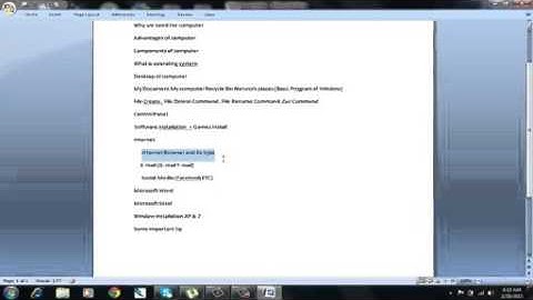 free Basic Computer Course in Urdu   Video