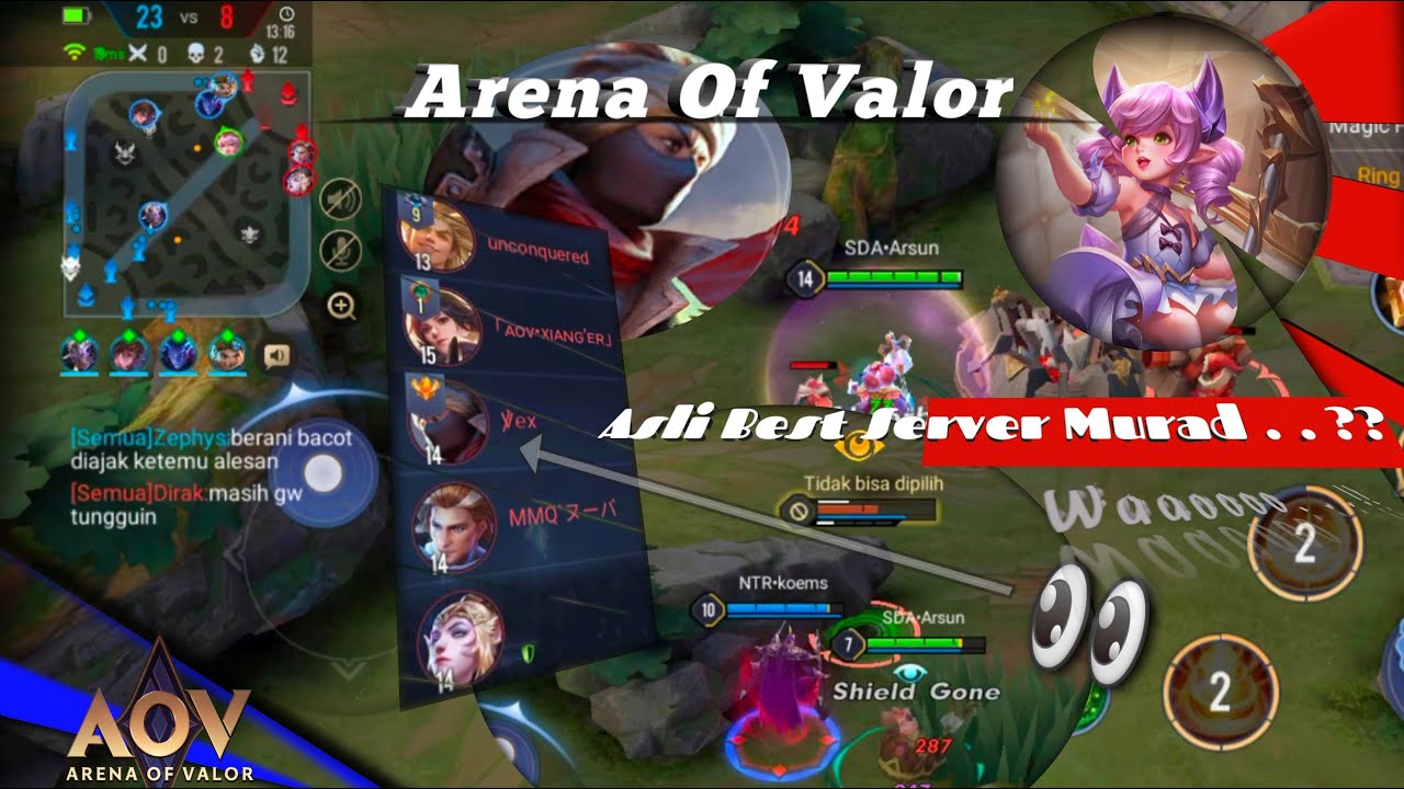 Top server murad indonesia || Top server Murad kok terbantai.?! || @Aldi Kurnia tau problemnya?!