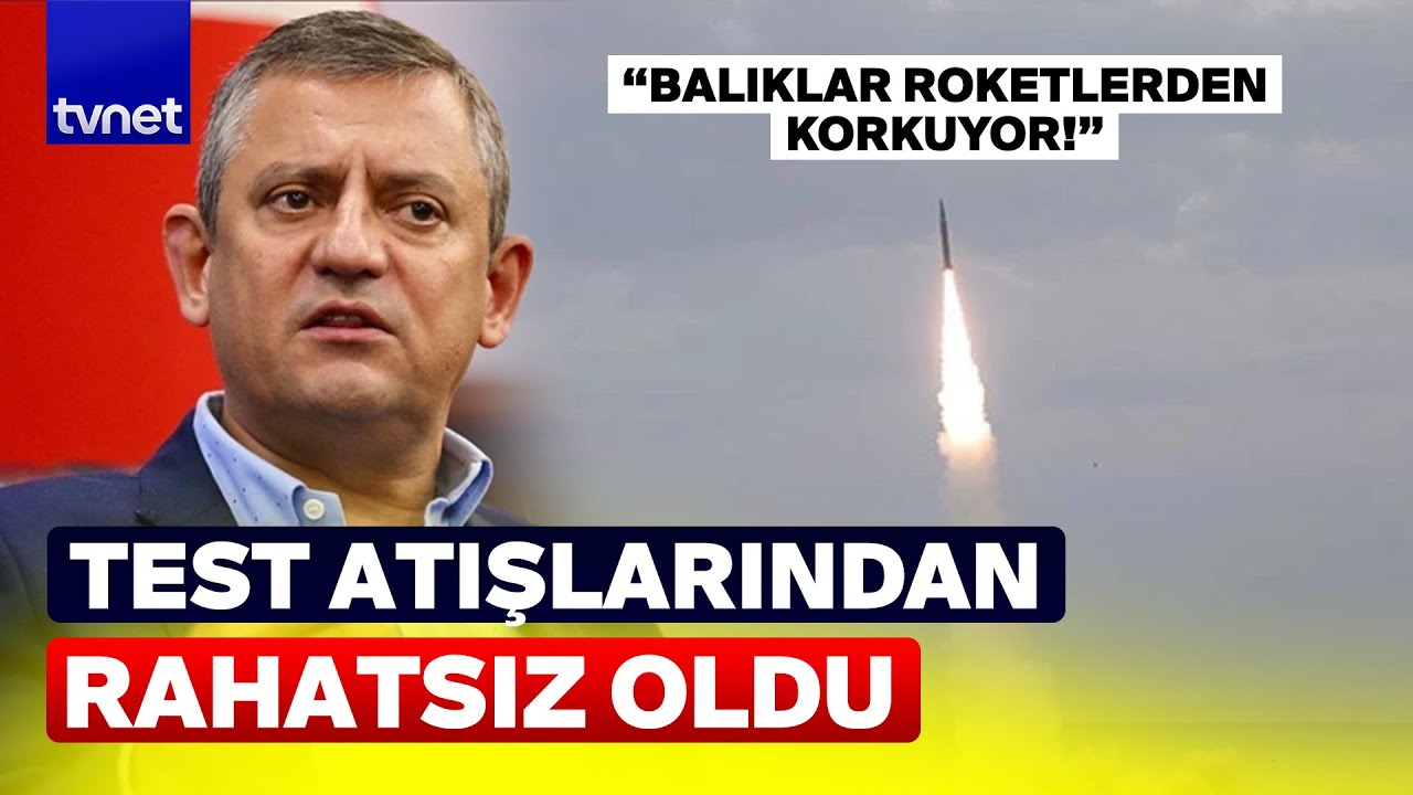 &Ouml;zg&uuml;r &Ouml;zel neden rahatsız oldu? "Test merkezini taşıyın, balıklar f&uuml;zelerden korkuyor"