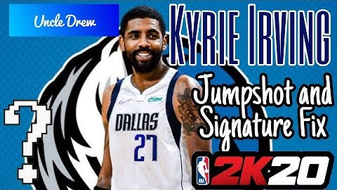 Kyrie Irving Jumpshot and Signature Fix (Full Edit) Nba 2k20 Mobile @2kQuestionMark