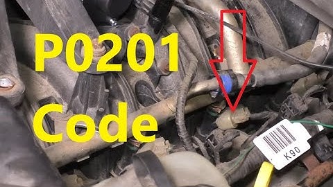 Causes and Fixes P0201 Code: Injector Circuit/Open Cylinder 1