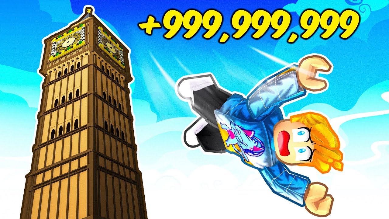 Я пролетел 8 745 196 миль и стал самым быстрым в Roblox Climb and Jump Tower