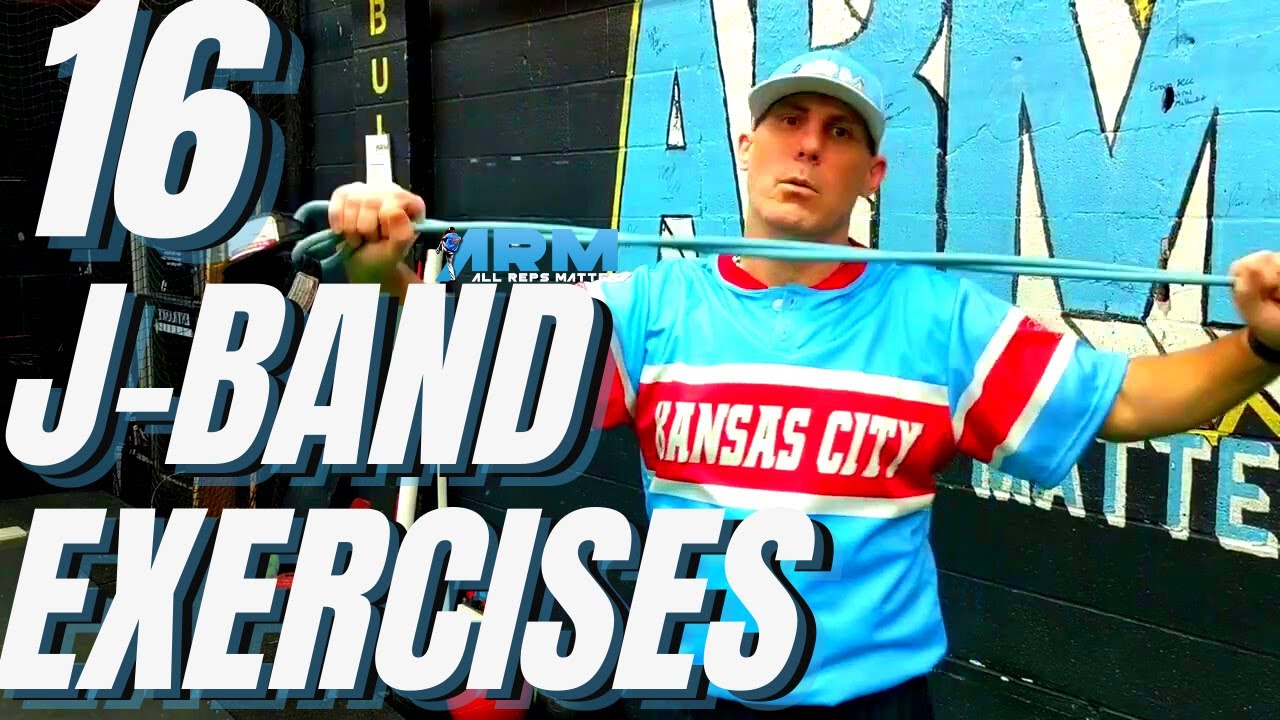 J-Bands Baseball Exercises — Step-By-Step How To Use Our Baseball Bands