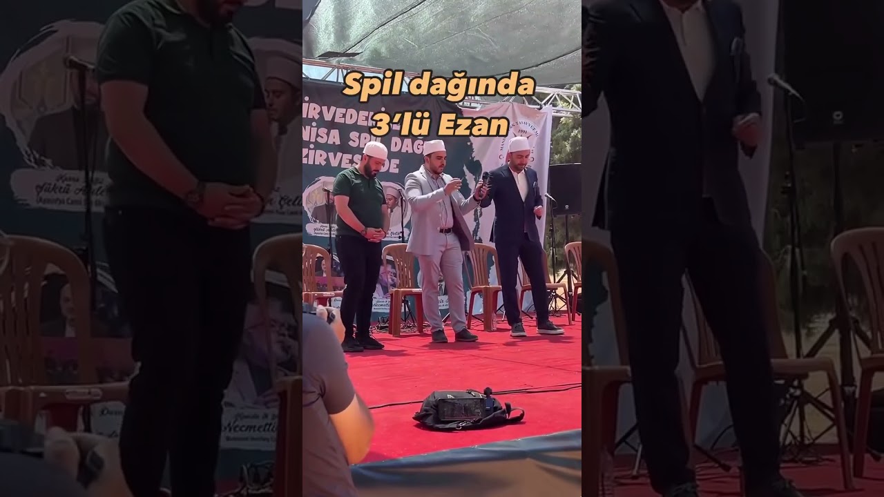 Üçlü Uşşak Ezan… Şükrü Asileren, Alpcan Çelik, Mustafa Alphayta