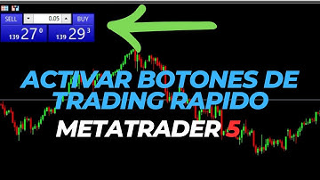 Como el activar trading rapido 🖥 Tutorial Metatrader 5