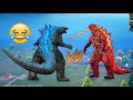 Blue Godzilla Vs Red Godzilla 😱🤪 | PUBG MOBILE FUNNY MOMENTS