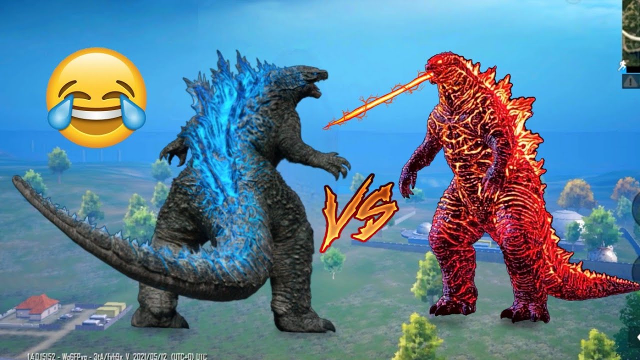 Blue Godzilla Vs Red Godzilla 😱🤪 | PUBG MOBILE FUNNY MOMENTS