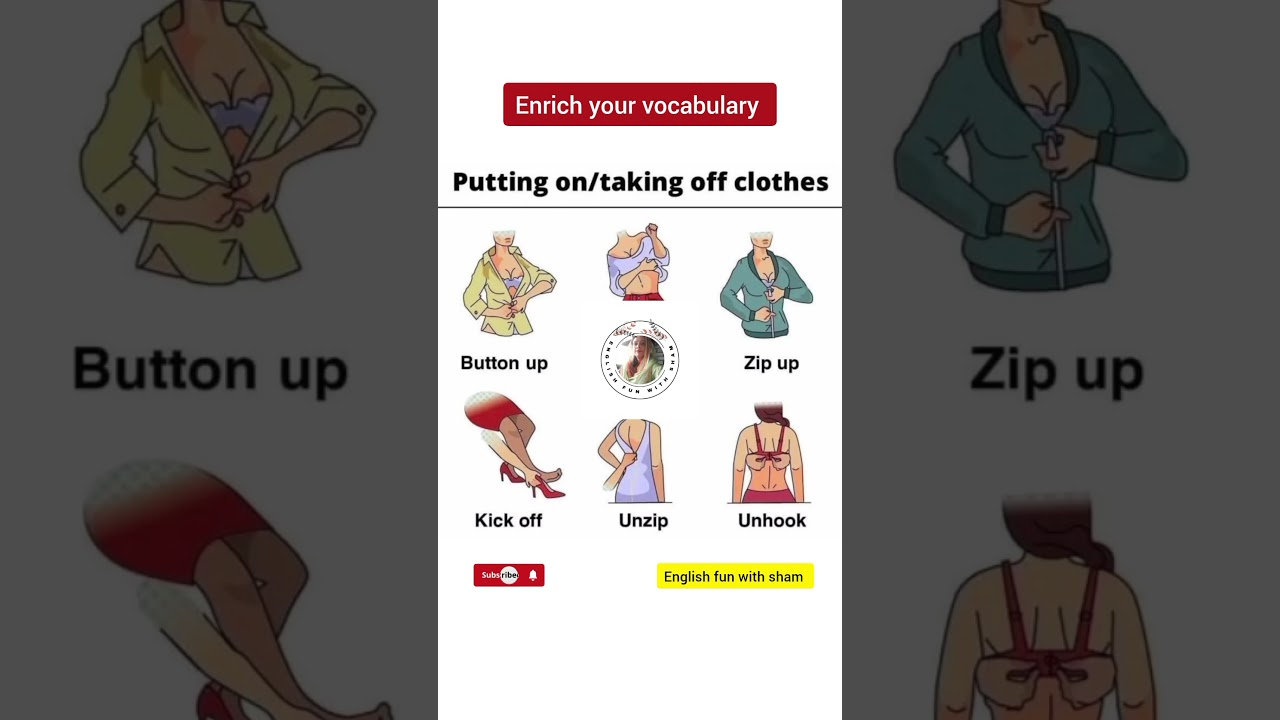 putting on vs Taking off | put on meaning | take off meaning 