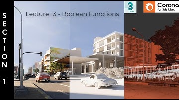 3ds Max 2023 Boolean Functions Tutorial | Clean Geometry with ProBoolean & Boolean Modifier
