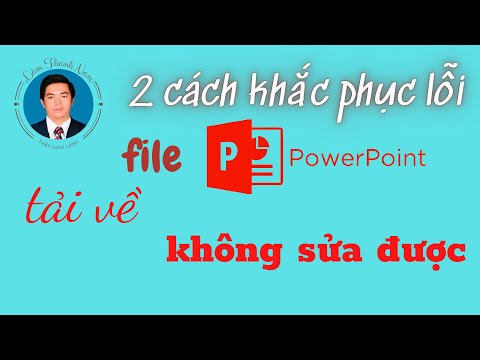 Video: Làm cách nào để chuyển đổi PowerPoint thành key?