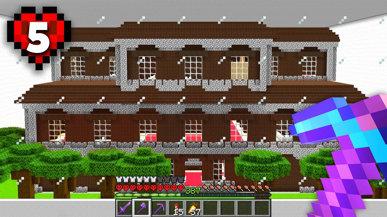 J'ai Capturé les 30 Structures sur Minecraft hardcore