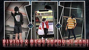 Divine x Mere Sapno Ki Rani 🔥✨|| New Trend iphone PNG XML Preset || Alight motion xml preset|| #xml