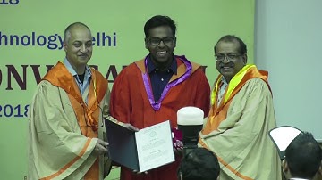 Convocation 2018 - CSE Department, IIT Delhi Part-II