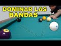 LOS 7 TRUCOS PARA DOMINAR LAS BANDAS en pool | Billar Fanatic