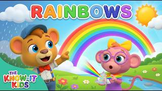 π Is a Rainbow MAGIC? Rainbows for Kids! Song + DIY Prism Experiment + The Science of Bending Light