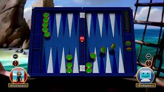 Backgammon 08 25 26 Hardwood Backgammon screenshot 2