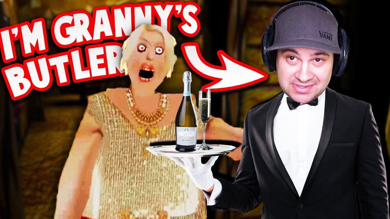 roblox download I'M RICH GRANNY'S BUTLER?! (Worst job ever...)