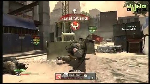 Riot sheild / hand gun challenge - Hardhat - Domination MW3 Wii COD