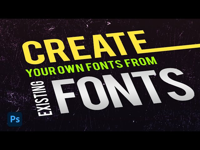 Cool Fonts For Photoshop