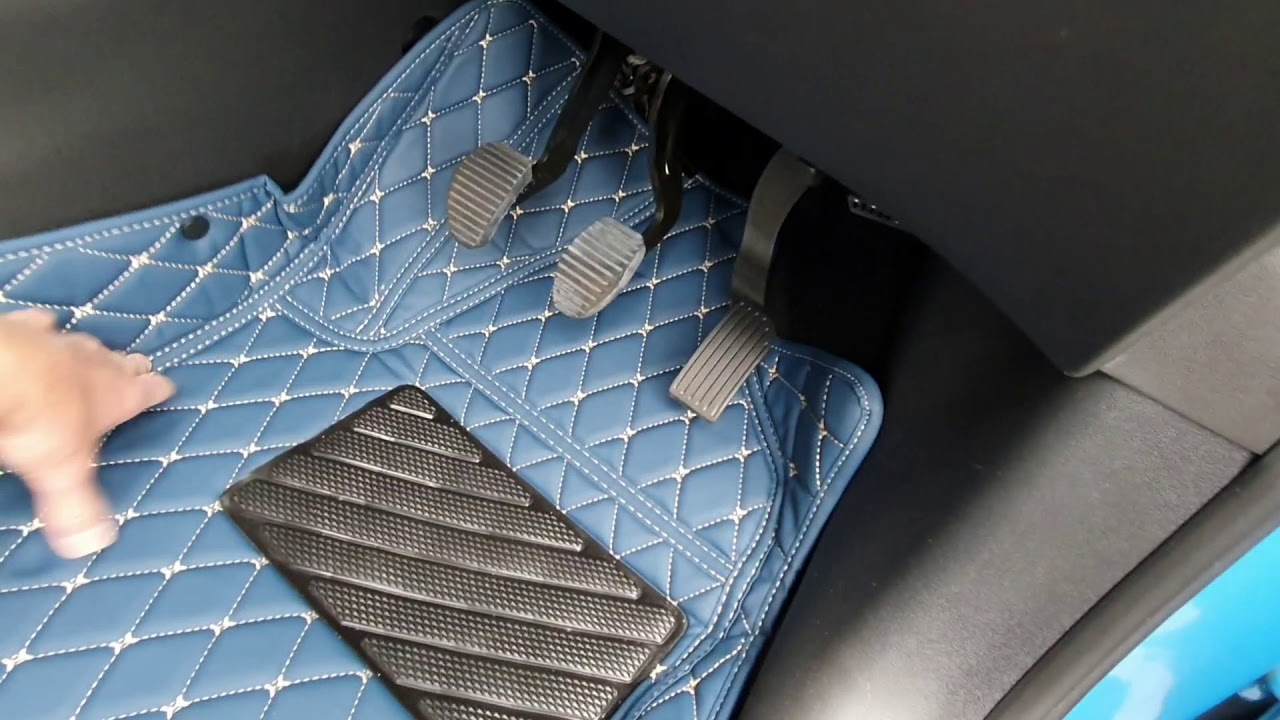 Diamond Premium Leather Car Mats ~ Unboxing & fitting review 