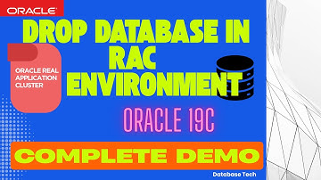 How to Drop a Database in Oracle RAC 19c | Step-by-Step for DBAs