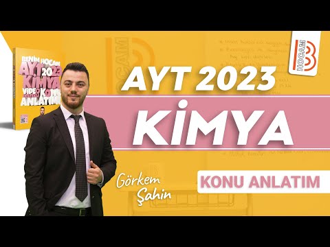 39) AYT Kimya - ​Kimyasal Tepkimelerde Hız - Görkem ŞAHİN (2022)