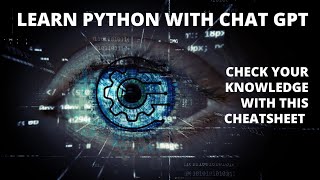 Learn Python with ChatGPT: Check Your Knowledge Using Cheat Sheets from pythoncheatsheet.org