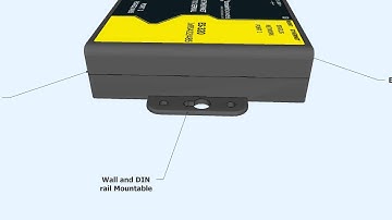 1 Port RS422/485 Ethernet to Serial Adapter Brainboxes ES-320