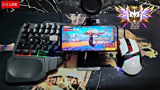 🔥 Best Keyboard &amp; Mouse FF Mobile Gaming Setup 📲🖱️⌨️| Spinogaminghub| #shortslive #freefire #vira