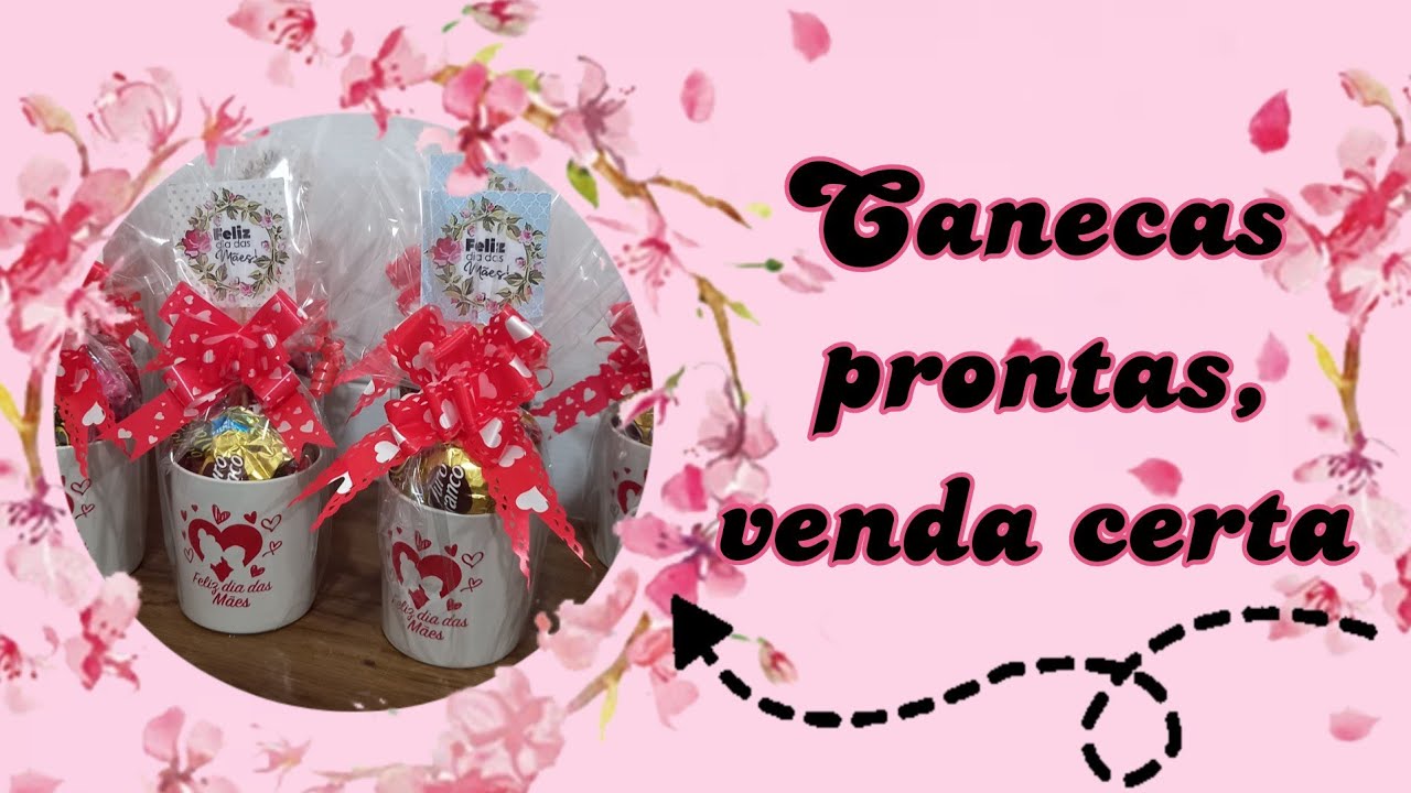 Canecas prontinhas, vou vender tudo.