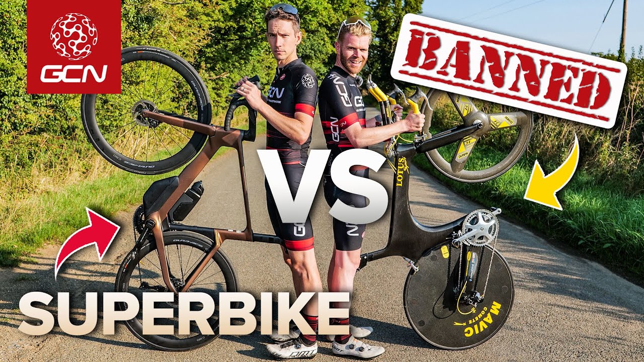 Can We Beat A Bike So Fast It Was Banned  Lotus 110 Vs Modern Superbike