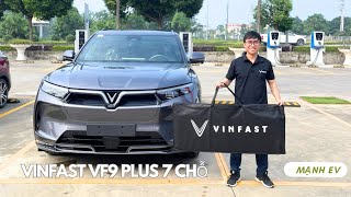 Vinfast VF9 Plus 7 ghế bắt đầu bàn giao - đã có ADAS và rèm trần