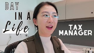 Day in a Life of a Tax Manager (& Tax Lawyer?!) | Big 4 Accountant | Back in the Office