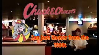 (CLOSED CEC)Chuck E Cheese's 2-Stage: San Jose, CA Kooser Rd from the 1990s