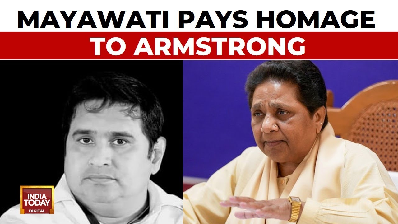 Mayawati Pays Tribute To BSP Chief K Armstrong, Demands CBI Probe Into ...